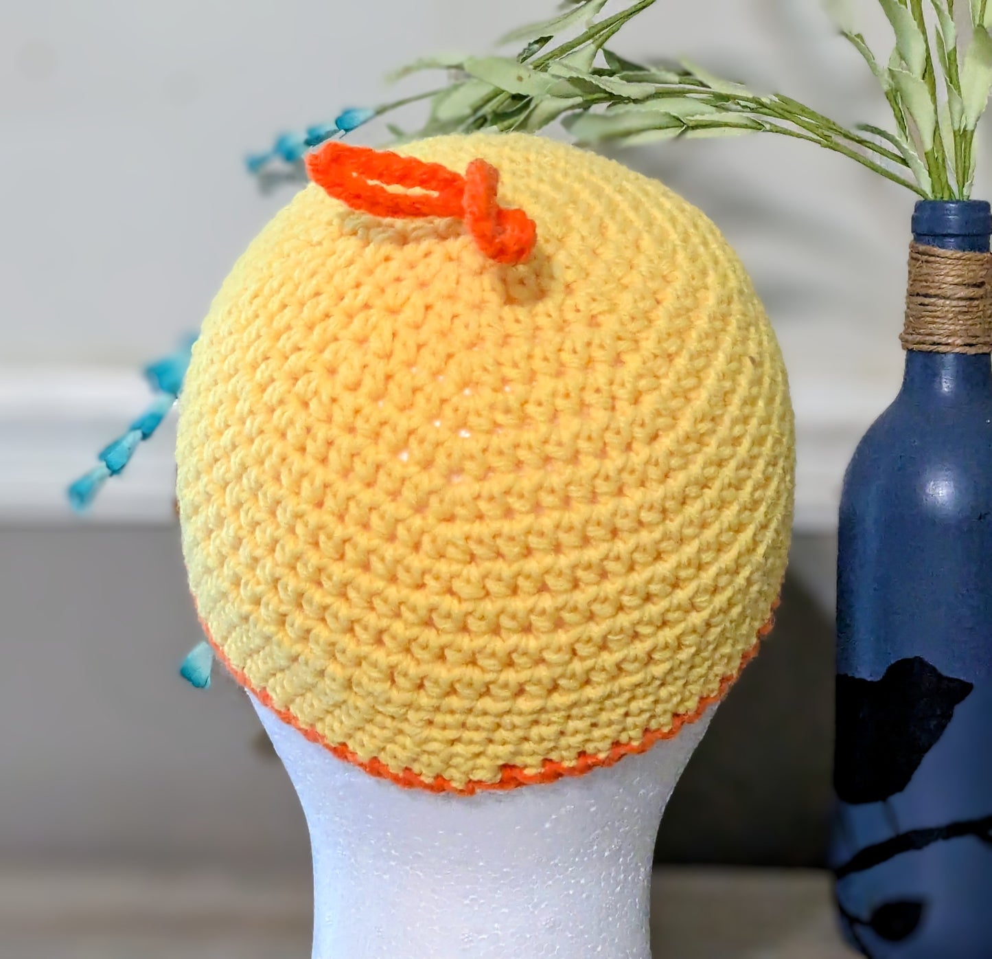 Crochet Duck Cap – Handmade Adorable Hat