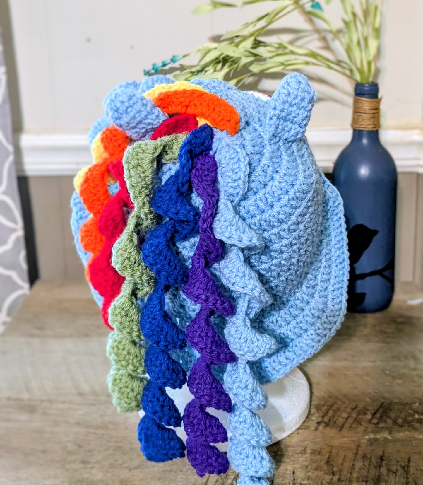 Handmade Pony Crochet Bucket Hat – Cute Horse Hat for Kids & Toddler | Whimsical Animal Sun Hat