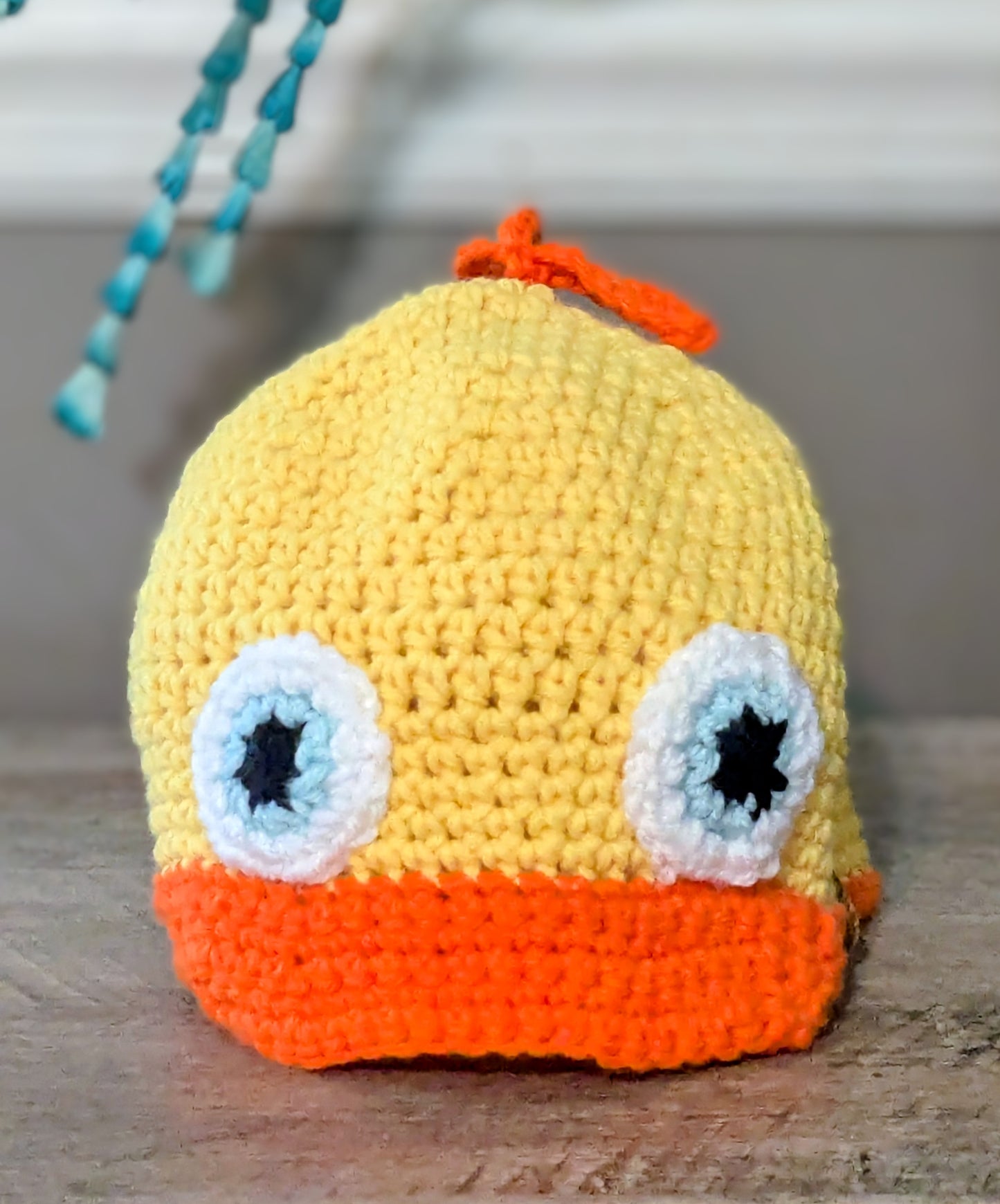 Crochet Duck Cap – Handmade Adorable Hat